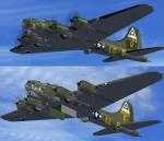 FSX Boeing B-17G Flying Fortress - Penta-pack - Textures only.